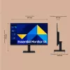 Samsung S27D304GAU arvutimonitor 68,6 cm (27 tolli) 1920 x 1080 pikslit Full HD LED-must
