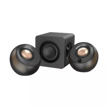 Creative Labs Creative Pebble X Plus kõlarikomplekt 30 W Universaalne Must 2.1 kanalit Bluetooth