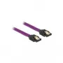 SATA kaabel DeLOCK 83689 0.2 m lilla