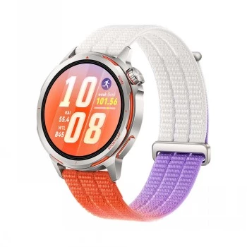 Nutikell HUAWEI GT Runner 2 — 1,32 tolli (3,35 cm) AMOLED, 466×466, titaan, GPS, fluoroelastomeer-rihm