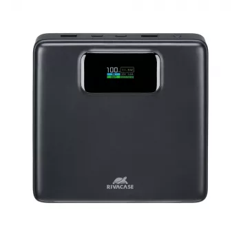 Akupank Rivacase VA1091 — 25800 mAh, koguväljundvõimsus 100 W, USB-pordid