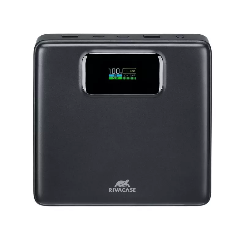 Akupank Rivacase VA1091 — 25800 mAh, koguväljundvõimsus 100 W, USB-pordid