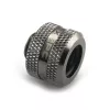 XSPC Connector G1/4 kuni 14 mm Hardtube, must kroom - 8 tk