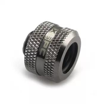 XSPC Connector G1/4 kuni 14 mm Hardtube, must kroom - 8 tk
