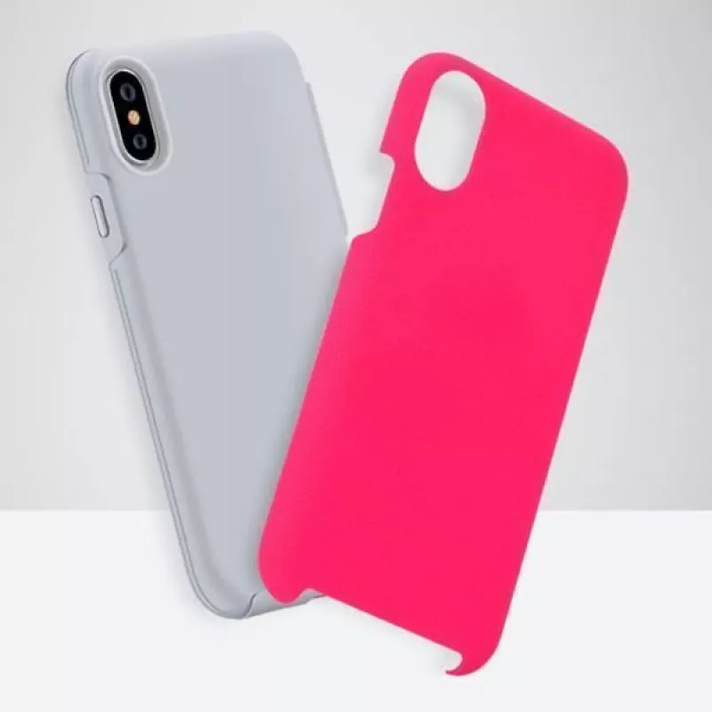 Kaitsev telefonikott Devia KimKong Series iPhone XS Max 6.5-le, roosipunane