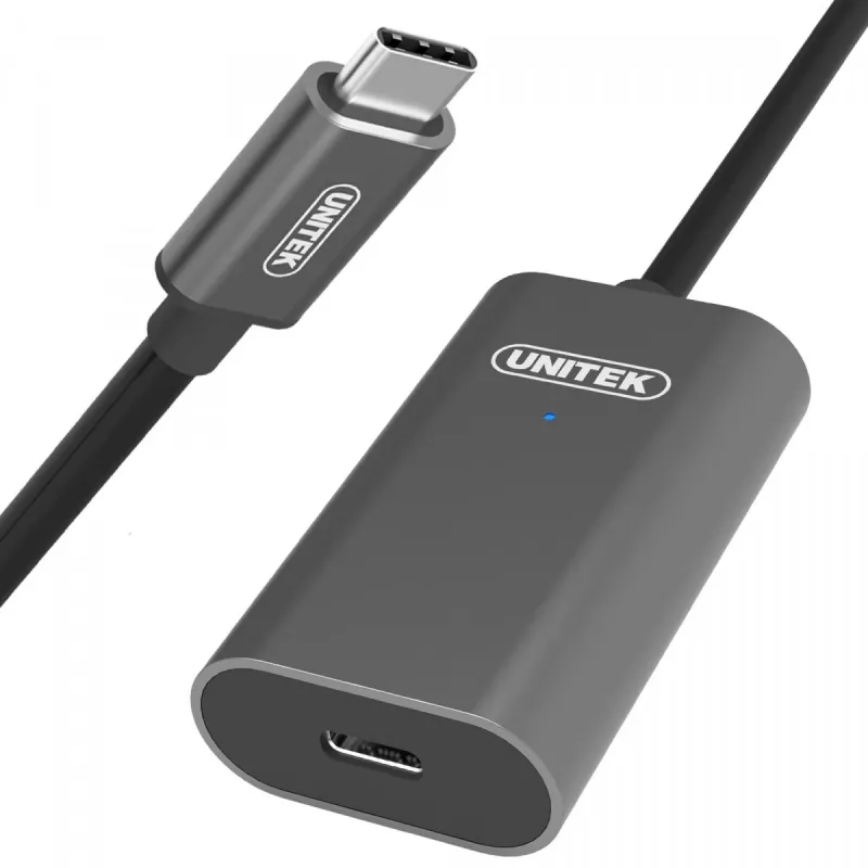USB-kaabel UNITEK U305A 5m USB 3.2 Gen 1 USB C Hall