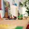 Ehituskomplekt LEGO Jurassic World 76972 Raptor Off-Road Escape, 285 tk, 2 minifiguuri, vanus 6+