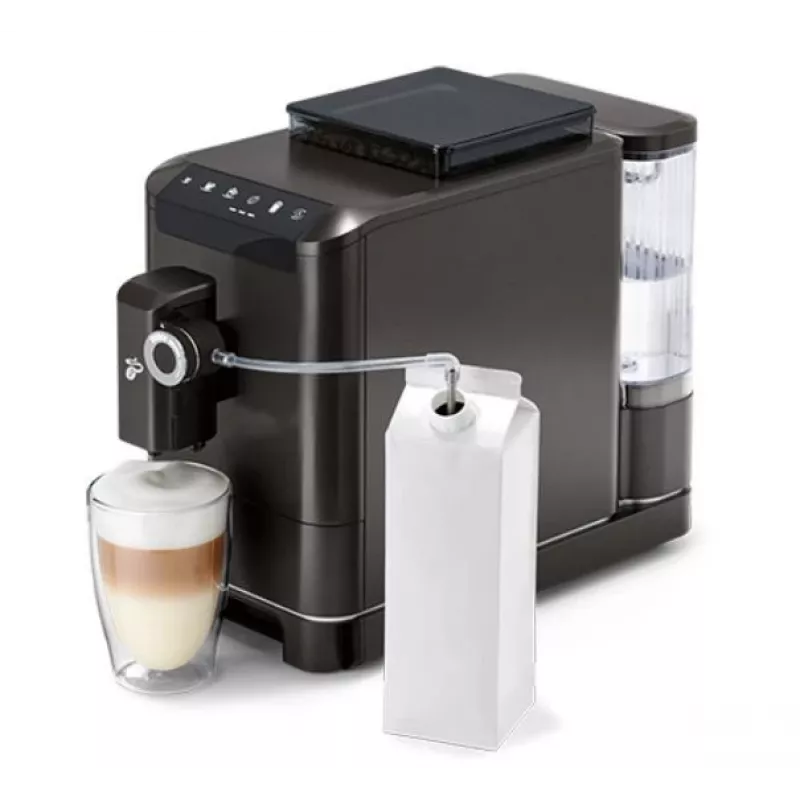 Espressomasin Tchibo Esperto2 Milk must — integreeritud piimavahustaja, lauaautomaatne espressovalmistaja