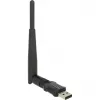 DeLock USB2.0 kaheribaline WLAN ac/a/b/g/n pulk - võrguadapter - USB2.0 - 802,11b, 802,11a, 802,11g, 802,11n, 802,11ac - Must (12462)