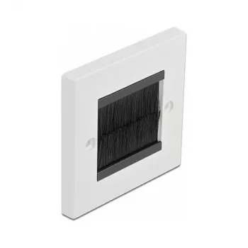 Seinaplaat DeLOCK 66491 valge