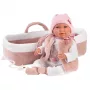 Nukk Llorens Mimi Rosa 42 cm — Llorens 74012, vinüül ja tekstiil, liigendatud jäsemed