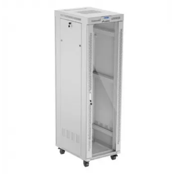 Eraldiseisev rack LANBERG FF01-6842-12SL 42U, 600×800 mm, 2121 mm kõrgus, 1200 kg kandevõime, IP20, hall