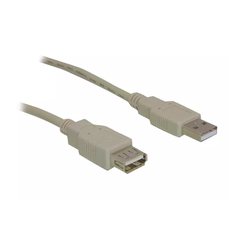 USB-kaabel DeLOCK 82239 USB 2.0 1,8 m valge