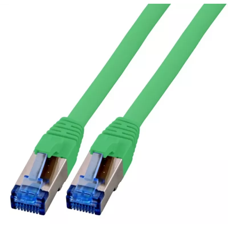 EFB-Elektronik RJ45 paigakaabel Cat.6A S/FTP TPECat.7 toorkaabel superpainduv roheline 0,25m Tootja: EFB Elektronik (K5525FGN.0,25)
