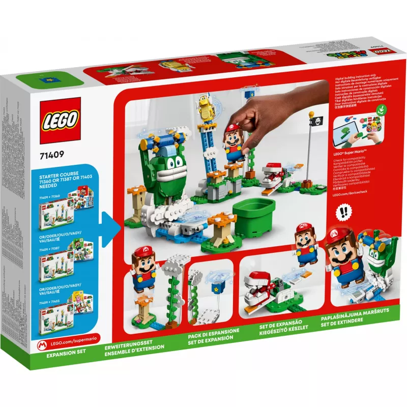 Ehitusmänguasi LEGO Super Mario 3 vaenlase figuuri 71409 — Boomerang Brother & Piranha Plant
