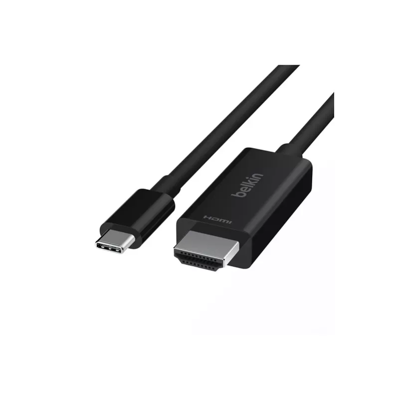 USB USB-C HDMI-kaabel Belkin AVC012bt2MBK 2m Must