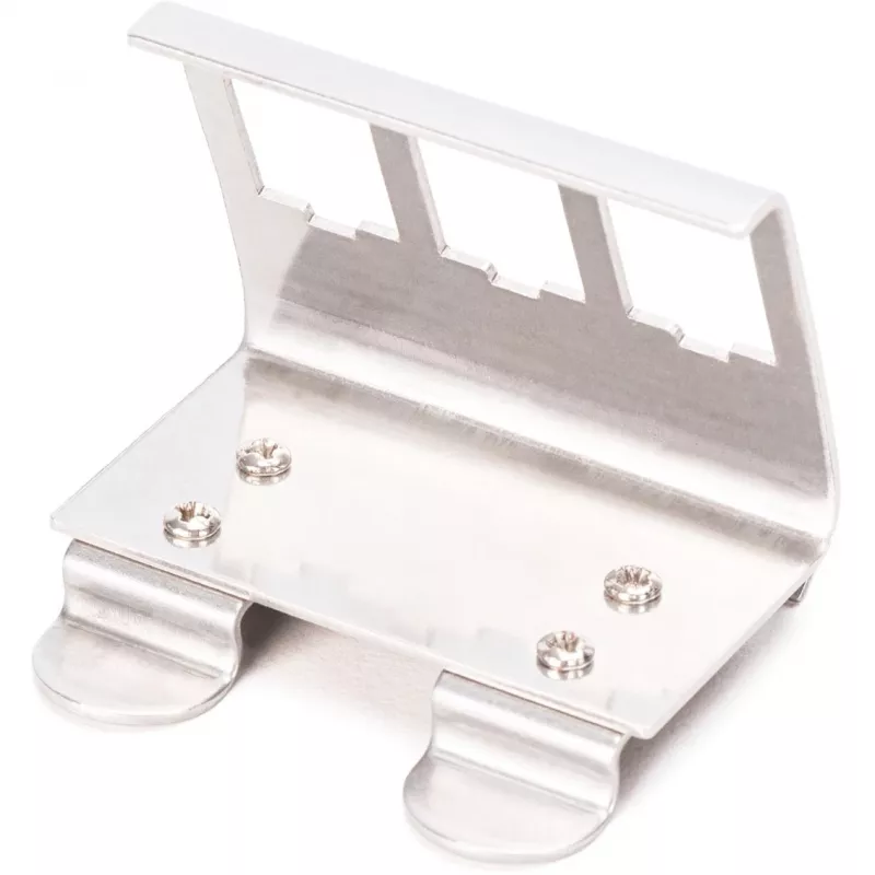 Adapter Digitus AN-25183 3x Keystone moodulile Roostevaba teras