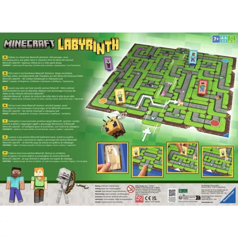 Minecraft Labyrinth, lauamäng