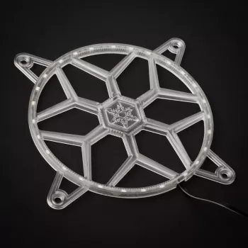 LED riba SILVERSTONE FG141 — universaalne 140 × 6 × 140 mm