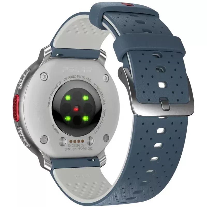 Polar Vantage V3 - Alumiinium - Spordikell rihmaga - Silikoon - Ekraan 3,5 cm (1,39) - 32GB - Bluetooth - 57 g - taevasinine (900108892)