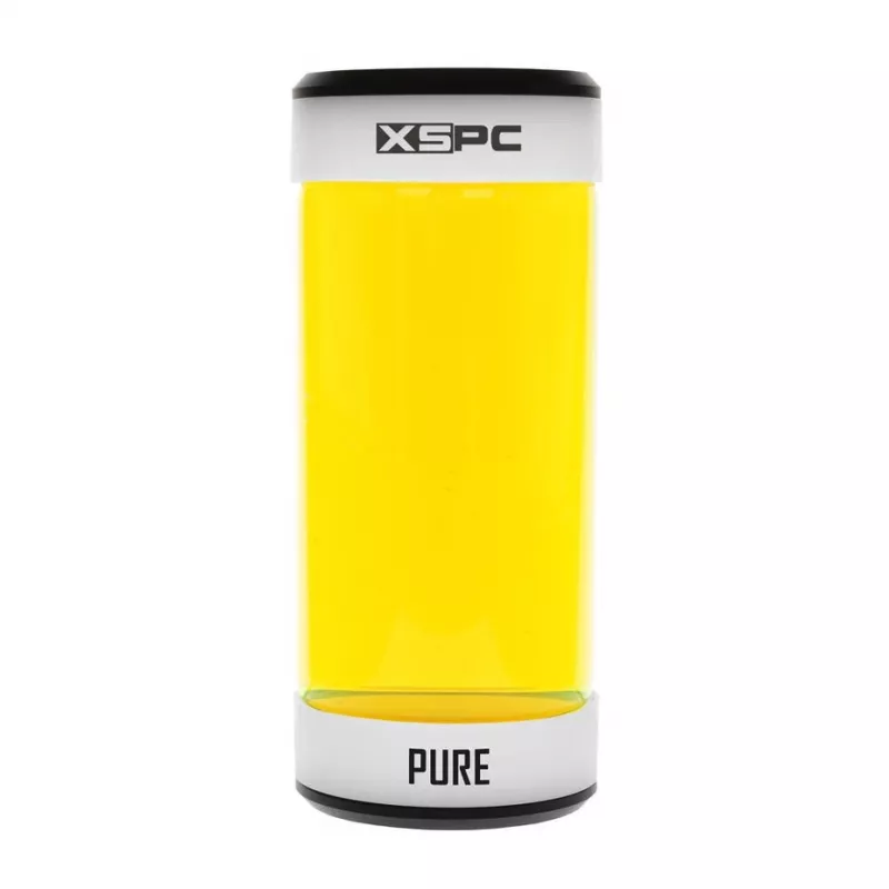 XSPC jahutusvedeliku kontsentraat 150 ml – kollane UV-reaktiivne vedelik arvuti vesijahutussüsteemidele