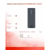 M.2 SSD korpus SAVIO AK-67 hall, USB 10 Gbit/s, ühe M.2 draivi tugi