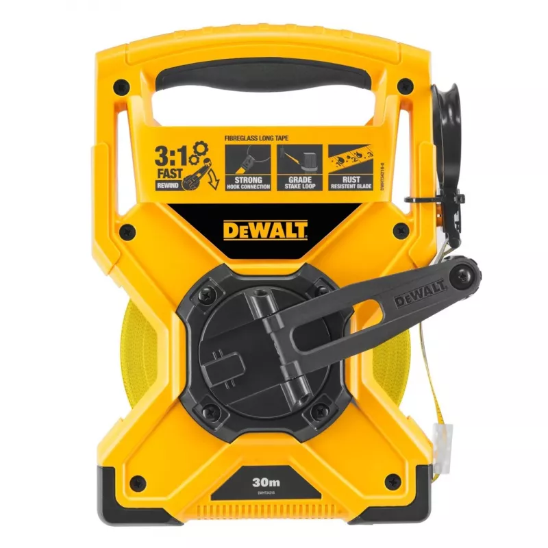 DeWALT DWHT34218-0 30 m fiiberklaasist pikk mõõdulint
