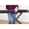 Täissuuruses triikimislaud Taurus 994178000 — 410 x 1250 mm, reguleeritav kõrgus kuni 930 mm, puuvillase kattega, must
