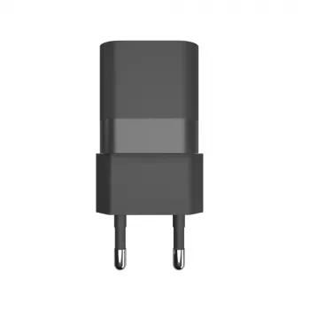 Reisilaadur USB-C FIXED FIXC25M-C-BK, püsikaabel, 25W, kompaktne