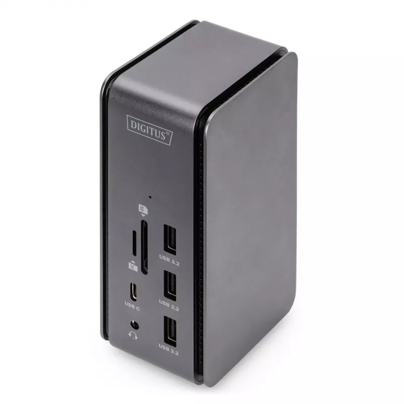 USB4 Dokkimisjaam Digitus DA-70897 8K USB USB-C 100W toiteedastus