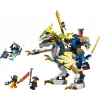 LEGO NINJAGO komplekt 71843 Rogue’i mech-lohe ratsanik — 584 tk, 4 minifiguuri, mudeli kõrgus 190 mm