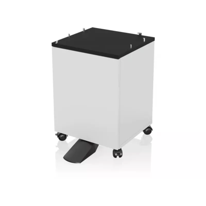 Printer cabinet stand Epson 7112285 — floor stand for Epson WorkForce Pro printers, Must or Valge