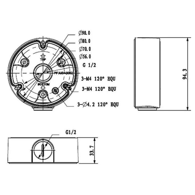 PFA135 kaamera adapter