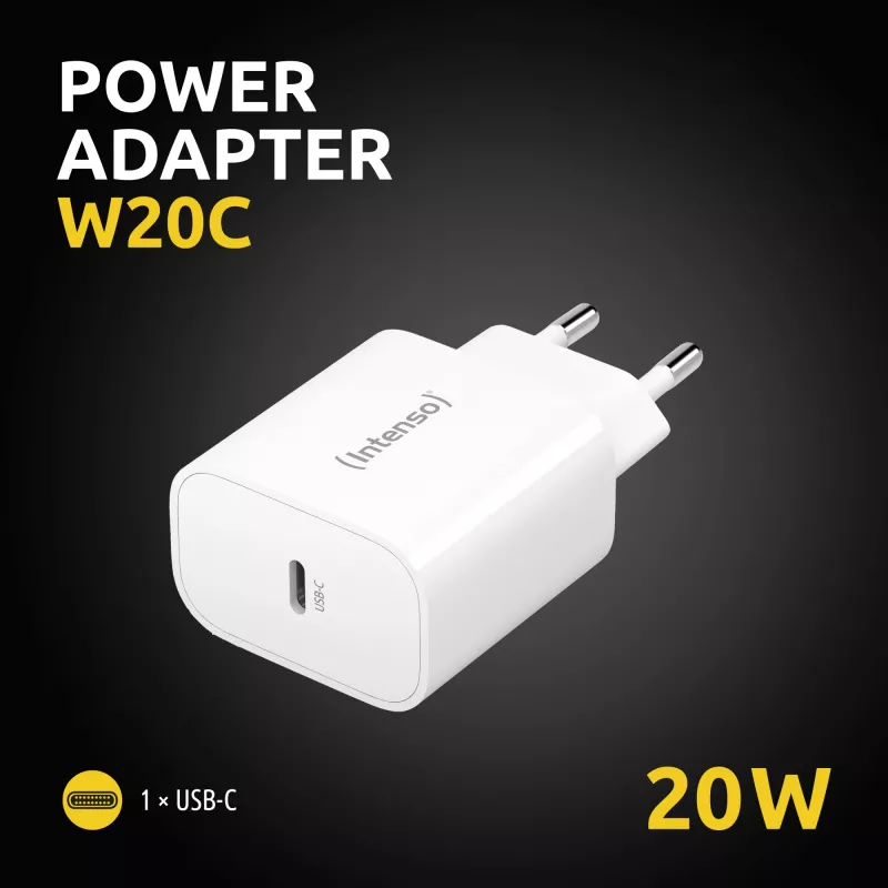 Siselaadur Intenso POWER ADAPTER USB-C/7802012