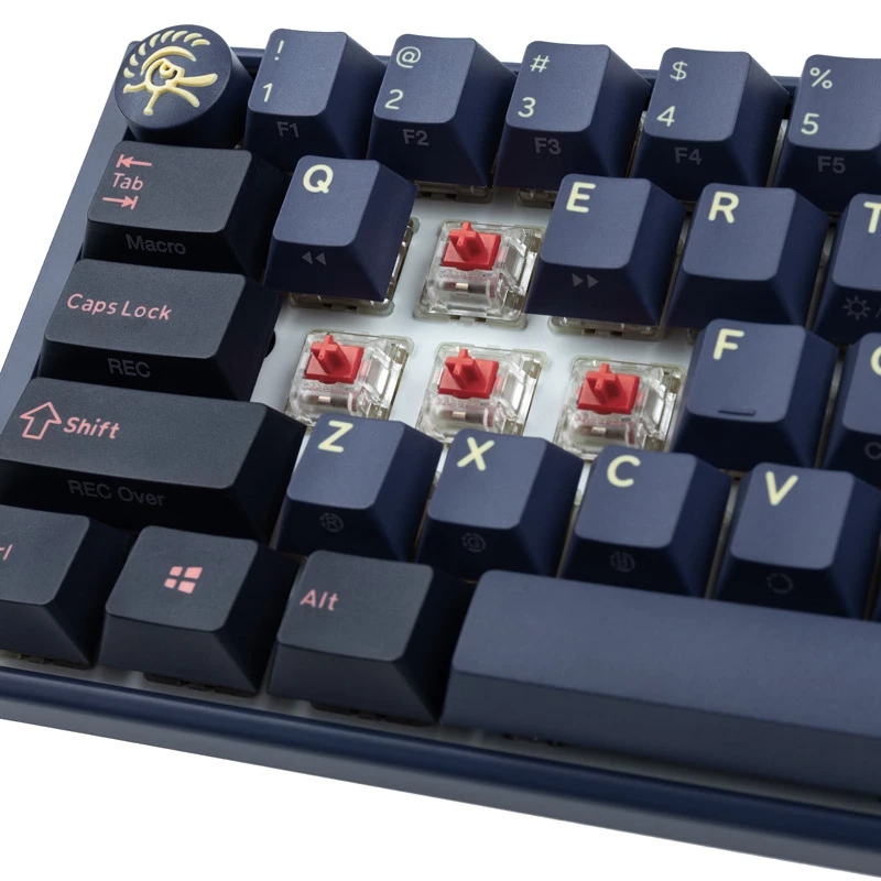 Ducky One 3 SF klaviatuur mängimiseks USB QWERTY inglise sinine