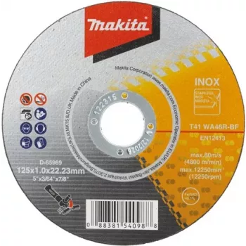 Lõikeketas INOX Makita D-65969-50 125 x 1,00 mm, 50 tk pakend