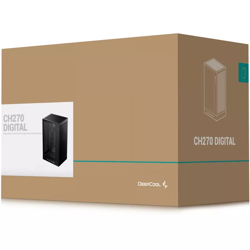 DeepCool CH270 korpus (R-CH270-BKNDM0-G-1)
