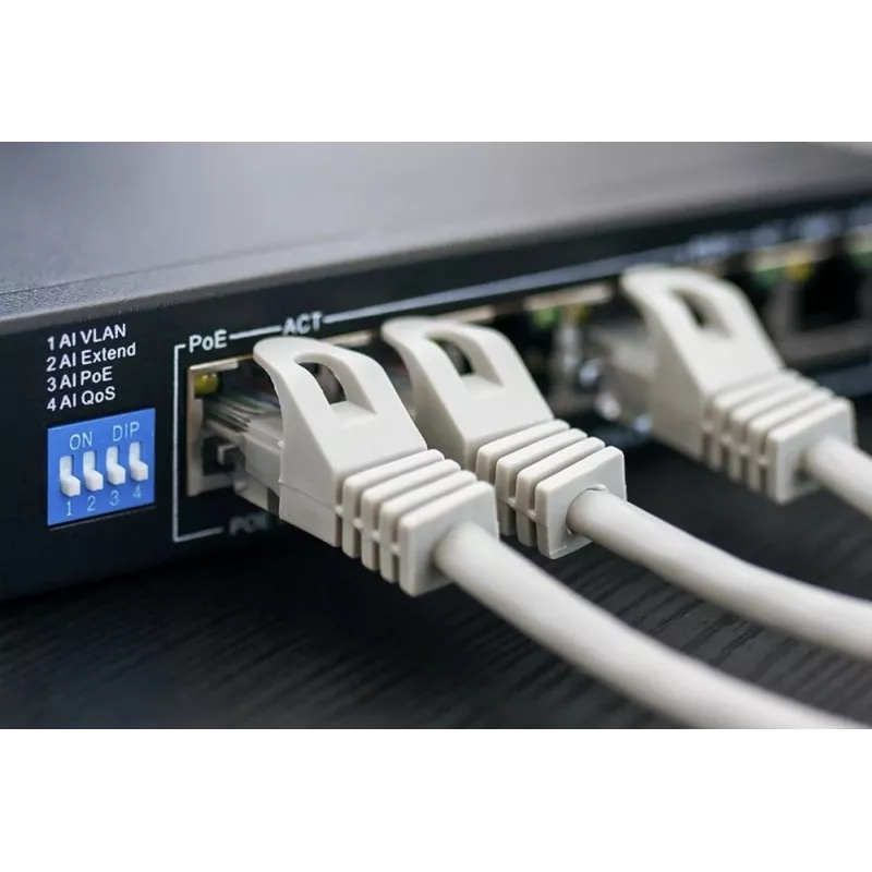 Võrgukaabel Extralink keerupaar CAT5E FTP sise- 305 m hall