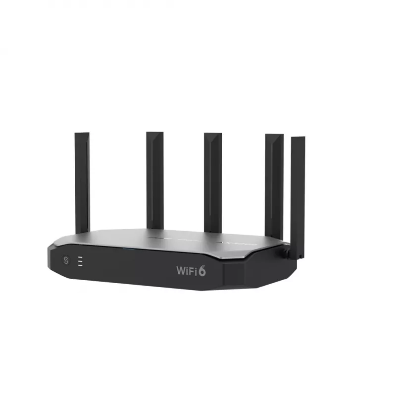 Ruijie Networks RG-EG105GW-X traadita ruuter Gigabit Ethernet kaheribaline (2,4 GHz / 5 GHz) Must, Hall