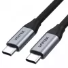 UNITEK C14091ABK USB-kaabel USB 3.2 Gen 2 2 m USB-C must