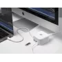 XtremeMac XWH-XCP-03 sülearvuti dokkimisjaam ja pordireplikaator Juhtmega ühendatav USB 3.2 Gen 1 (3.1 Gen 1) USB-C Valge (XWH-XCP-03)