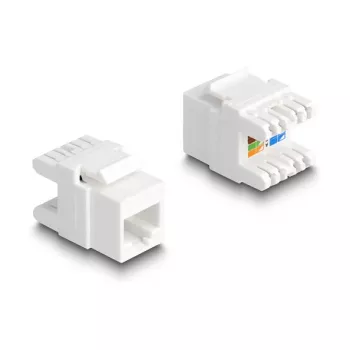 Keystone Moodul DeLOCK 88131 Lame RJ-45 Valge
