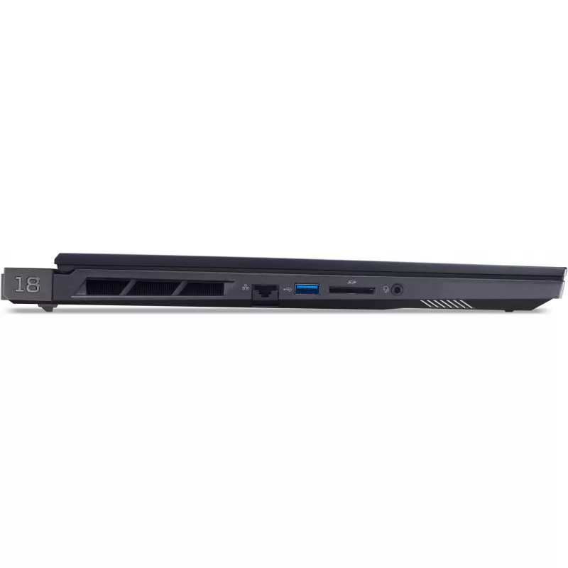 Sülearvuti Acer Predator PH18-73-93YX — Intel Core Ultra 9 275HX, 18-tolline WQUXGA 3840×2400, 64 GB DDR5, 2 TB SSD, NVIDIA GeForce RTX 5090, Windows 11 Pro, must