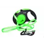 FLEXI uus Neon M - sissetõmmatav jalutusrihm - 5 m
