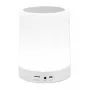 Manhattan Sound Science Bluetooth-kõlar, 5-tunnine taasesitusaeg, ulatus 10 m, microSD-kaardilugeja (32 GB), 3,5 mm abisisend, väljundvõimsus 3 W, USB-A laadimiskaabel kaasas, 1200 mAh aku, Bluetooth v5, sisseehitatud riputusaas, valge, 3-aastane garantii