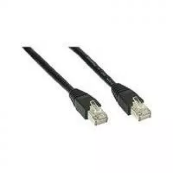 Wentronic Goobay CAT 5e patch-kaabel, U/UTP, must, 50 m - CCA vasegu (68652)