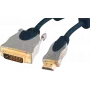 Videokaabli adapter ShiverPeaks SP77480 1m HDMI Type A DVI-D Sinine