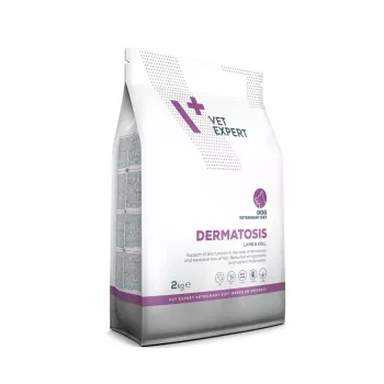 Kuiv koeratoit VETEXPERT Veterinary Diet Dermatosis Lamb & Krill, 2 kg, täiskasvanud koerad, valk 24%, rasv 17%