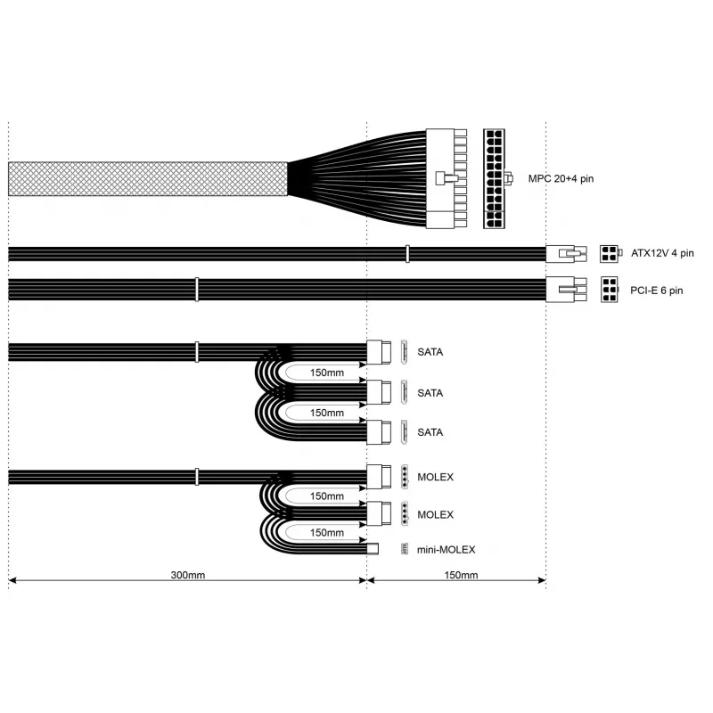 Toiteplokk Akyga AK-B1-550 550 W