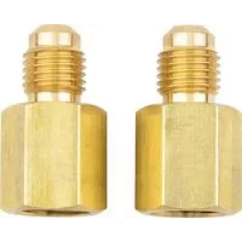 Adapter testo 0554 3113 külmutusagensi voolikutele — 1/4 tolli 5/16 tolli SAE ja 7/16 tolli 1/2 tolli UNF
